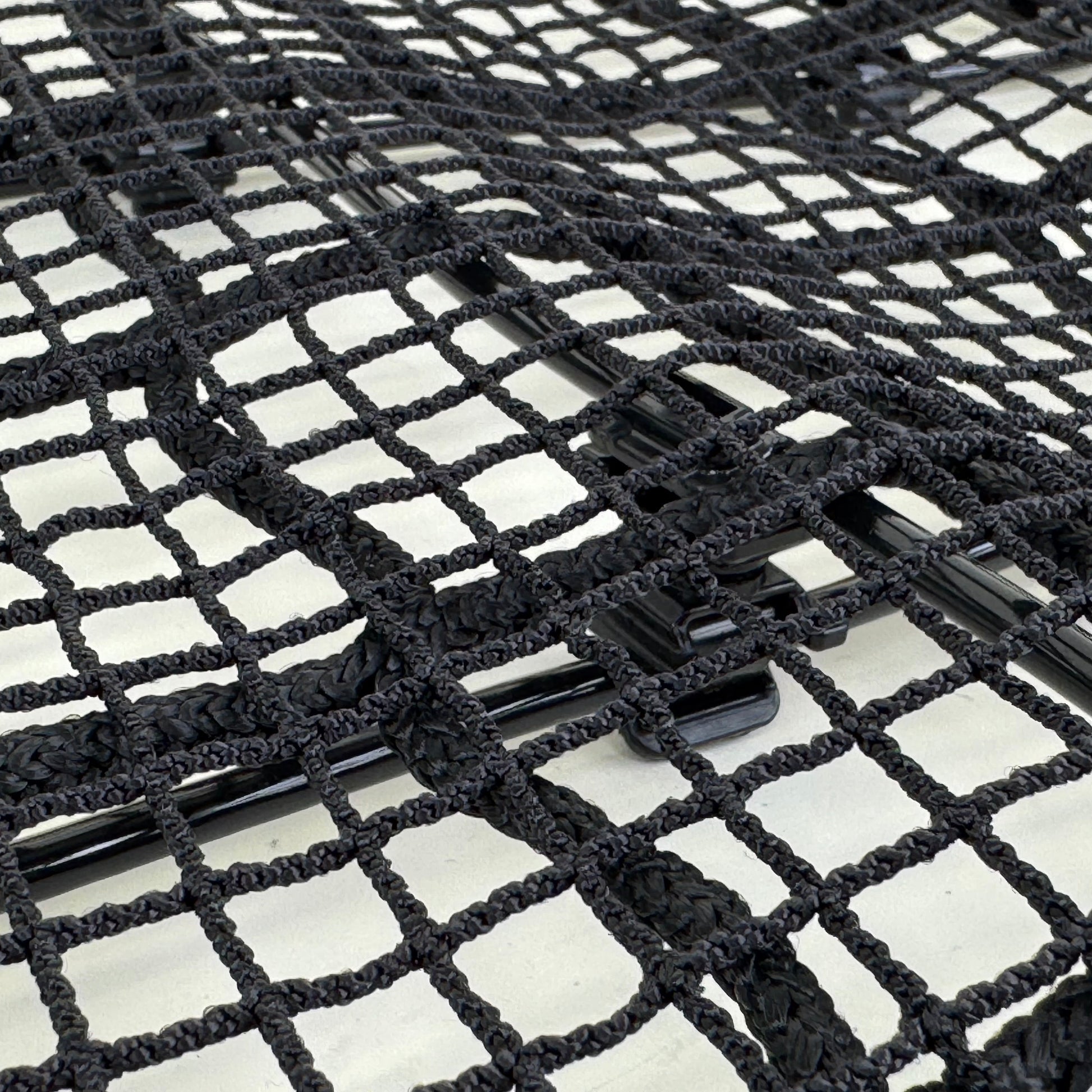 Overhead anti-drone net protection system at critical infrastructure facility