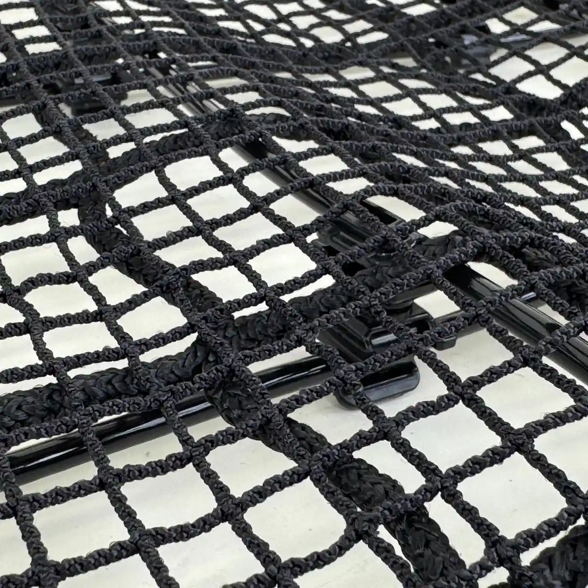 Anti-drone netting manufacturing quality inspection