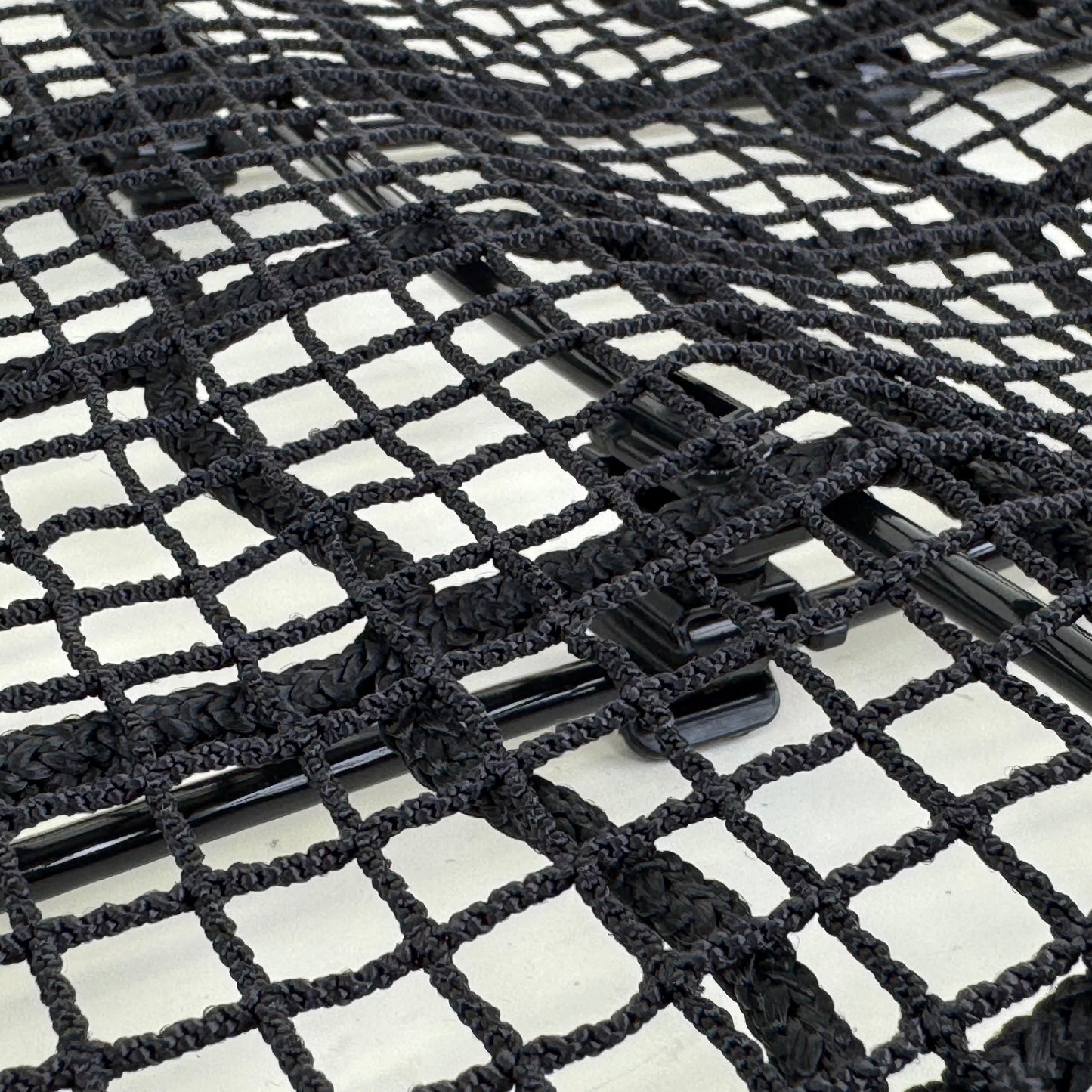 Galvanized steel rope mesh anti-drone net in outdoor installation